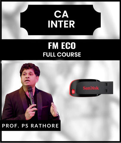 CA Inter FM ECO Full Course Video Lectures by Dr. PS Rathore - Zeroinfy
