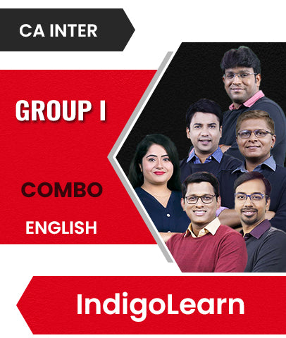CA Inter Group 1 Combo In English By IndigoLearn - Zeroinfy