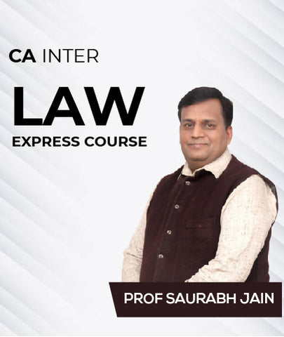 CA Inter Law Express Course by Saurabh Jain - Zeroinfy