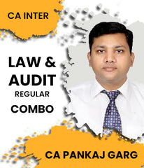 CA Inter Law and Audit Regular Batch Combo By CA Pankaj Garg - Zeroinfy