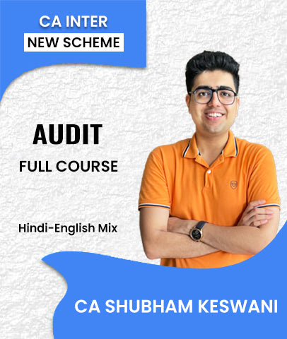 CA Inter New Scheme Audit Full Course By CA Shubham Keswani - Zeroinfy