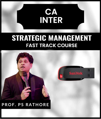 CA Inter Strategic Management Fastrack Course Video Lectures by Dr. PS Rathore - Zeroinfy