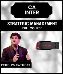 CA Inter Strategic Management Full Course Video Lectures by Dr. PS Rathore - Zeroinfy