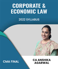 CMA Final 2022 Syllabus Corporate and Economic Laws By CA Anshika Agarwal