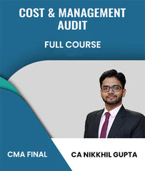 CMA Final 2022 Syllabus Cost and Management Audit Full Course By Nikkhil Gupta - Zeroinfy