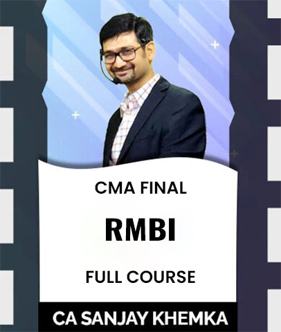 CMA Final 2022 Syllabus Risk Management (RMBI) Full Course Video Lectures By Sanjay Khemka - Zeroinfy