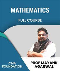 CMA Foundation 2022 Syllabus Fundamentals of Business Mathematics and Statistics Full Course By Professor Mayank Agarwal - Zeroinfy