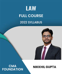 CMA Foundation 2022 Syllabus Law Full Course By Nikkhil Gupta - Zeroinfy