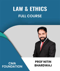 CMA Foundation Fundamentals of Laws and Ethics Full Course By Prof Nitin Bhardwaj - Zeroinfy