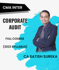 CMA Inter 2022 Syllabus Corporate Audit Full Course By CA Satish Sureka - Zeroinfy