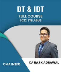 CMA Inter 2022 Syllabus Direct and Indirect Taxation Full Course By CA Raj K Agrawal - Zeroinfy