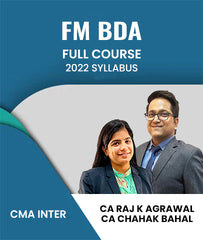 CMA Inter 2022 Syllabus FM BDA Full Course By CA Raj K Agrawal and CA Chahak Bahal - Zeroinfy