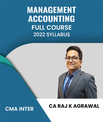 CMA Inter 2022 Syllabus Management Accounting Full Course By CA Raj K Agrawal - Zeroinfy