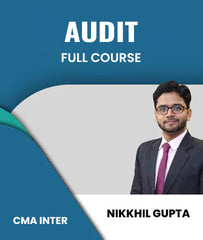 CMA Inter Audit Full Course Video Lectures By Nikkhil Gupta - Zeroinfy