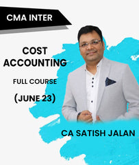 CMA Inter 2022 Syllabus Costing Full Course By CA Satish Jalan - Zeroinfy