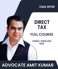 CMA Inter Direct Tax Full Course by Amit Kumar - Zeroinfy