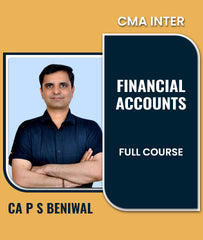 CMA Inter Financial Accounts Full Course By CA P S Beniwal - Zeroinfy