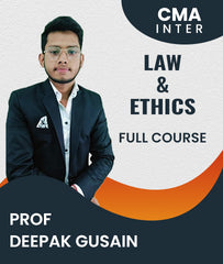 CMA Inter Law and Ethics Full Course By Prof Deepak Gusain - Zeroinfy