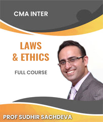 CMA Inter Laws and Ethics Full Course Video Lectures By Prof Sudhir Sachdeva - Zeroinfy