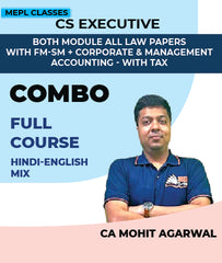 CS Executive BOTH MODULE ALL LAW PAPERS WITH SM Full Course Combo By Mohit Agarwal Classes - Zeroinfy