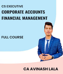 CS Executive Corporate Accounts and Financial Management Full Course By MEPL Classes CA Avinash Lala - Zeroinfy