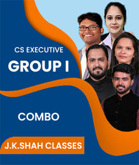 CS Executive Group 1 Combo By J.K.Shah Classes - Prof Sagar, Prof Mit, Prof Vandita, Prof Yogesh and Prof Megha - Zeroinfy