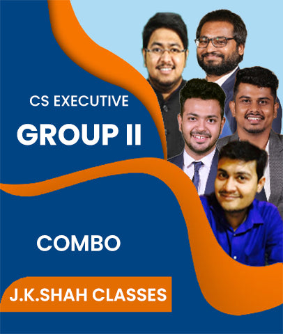 CS Executive Group 2 Combo By J.K.Shah Classes - Prof Vivek, Prof Biplap, Prof Amit, Prof Keyur and Prof Rahul - Zeroinfy