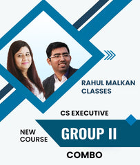 CS Executive Group 2 Combo (New Course) By Rahul Malkan Classes - Zeroinfy