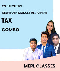 CS Executive New Both Module All Papers Tax Combo By MEPL Classes CA Mohit Agarwal, Dr. Mohit Shaw, CA Piyusha Sarda & CA Avinash Lala