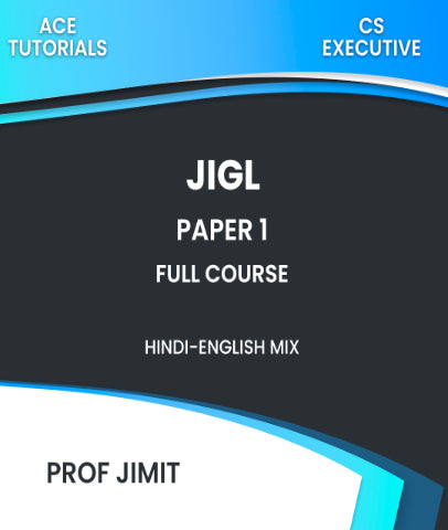 CS Executive Paper 1 Jurisprudence, Interpretation & General Laws Full Course By Prof Jimit - Zeroinfy