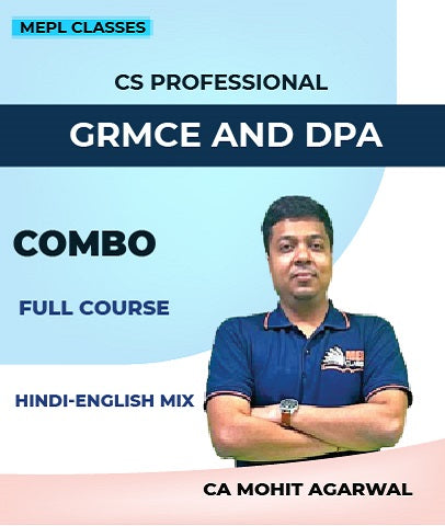 CS Professional GRMCE and DPA Full Course Combo By CA Mohit Agarwal - Zeroinfy