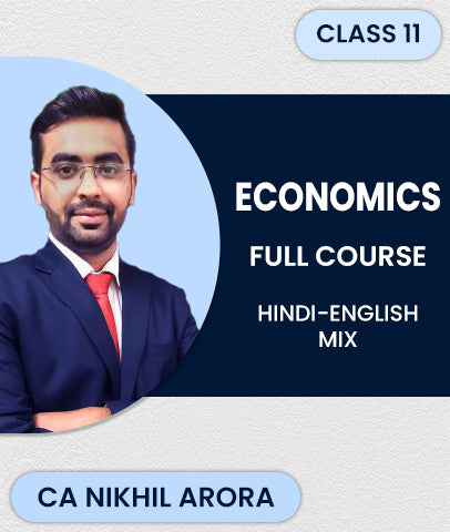 Class 11 Economics Full Course Video Lectures By CA Nikhil Arora (Old/New) - Zeroinfy