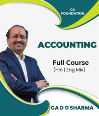 CA Foundation Accounts Full Course by DG Sharma - Zeroinfy