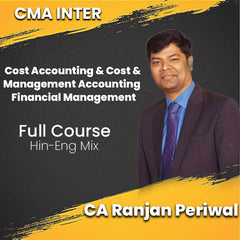 CMA Intermediate Cost Accounting AND Cost and Management Accounting and Financial Management Combo Video Lectures By CA Ranjan Periwal - Zeroinfy