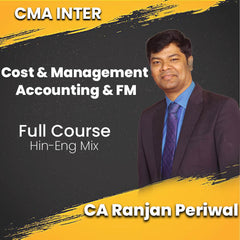 CMA Intermediate Cost and Management Accounting and Financial Management Full Video Lectures By CA Ranjan Periwal - Zeroinfy