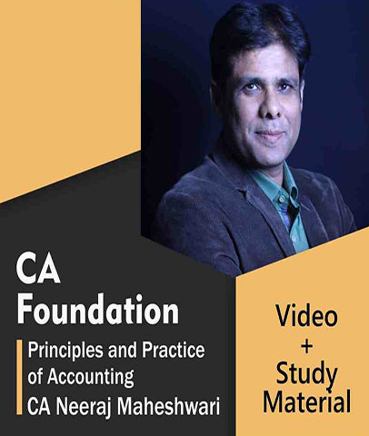 CA Foundation Accounts Full Course Video Lectures By CA Neeraj Maheshwari - Zeroinfy