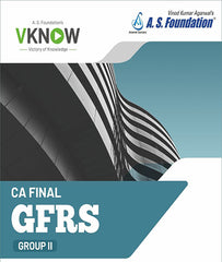 CA Final New GLOBAL FINANCIAL REPORTING STANDARDS Regular Book by CA Vinod Kumar Agarwal - Zeroinfy