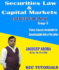 CS Executive Capital Market and Securitie Laws New Syllabus Regular Lectures By CA Jagdeep Arora - Zeroinfy