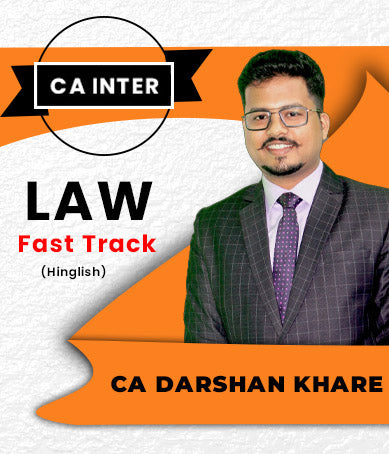 CA Inter Law Fast Track Full Course by Darshan Khare - Zeroinfy