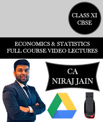 Class XI CBSE Economics and Statistics Full Course Video Lectures By CA Niraj Jain - Zeroinfy
