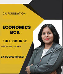 CA Foundation Economics and BCK Full Course By CA Roopa Trivedi - Zeroinfy