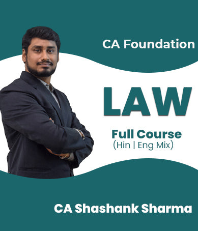 CA Foundation Law Full Course Video Lectures By CA Shashank Sharma - Zeroinfy