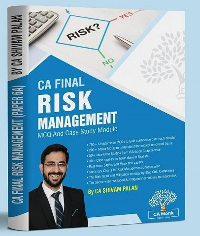 CA Final New Elective Risk Management (RM) Guide Book By CA Shivam Palan - Zeroinfy