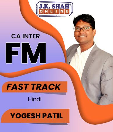 CA Inter Financial Management Fast Track Full Course By J.K.Shah Classes - Prof Yogesh Patil - Zeroinfy