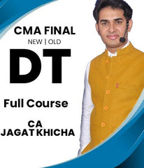 CMA Final Direct Tax Full Course Video Lectures By CA Jagat Khicha (Old/New) - Zeroinfy
