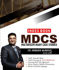 CS Professional INDEX BOOK OF MULTIDISCIPLINARY CASE STUDIES Books by Ankush Bansal - Zeroinfy