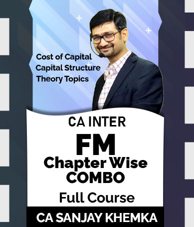 CA Inter FM Chapter Wise Combo 2 By CA Sanjay Khemka - Zeroinfy