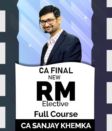CA Final Elective Risk Management Full Course By Sanjay Khemka - Zeroinfy