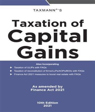 Taxation of Capital Gains Professional Book- Zeroinfy
