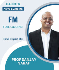 CA Inter New Scheme Financial Management Full Course By Prof Sanjay Saraf - Zeroinfy